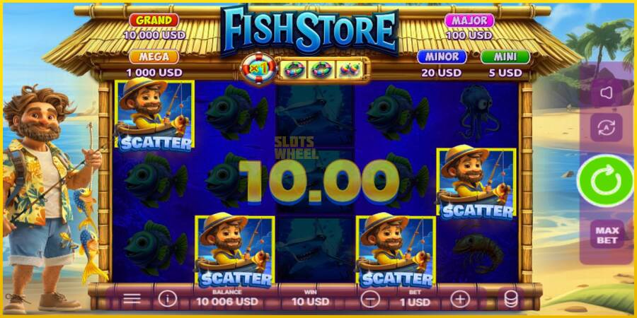 Картинка 3 ігрового апарату Fish Store