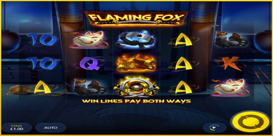 Картинка 1 ігрового апарату Flaming Fox