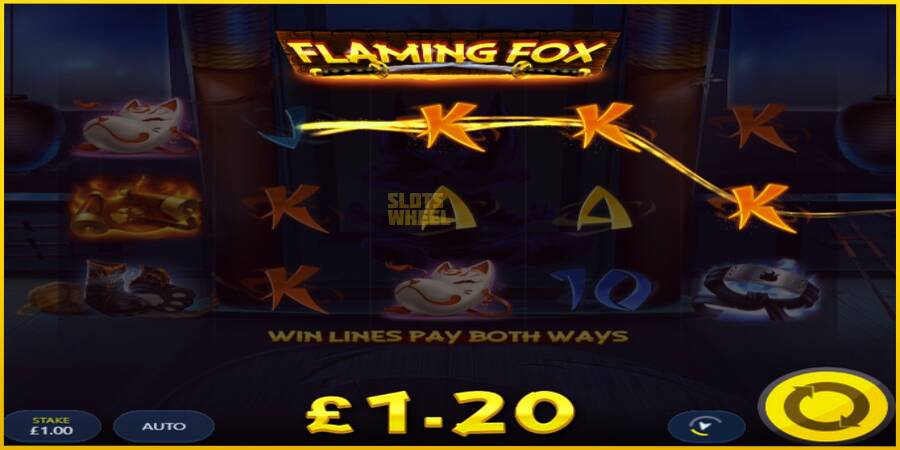 Картинка 3 ігрового апарату Flaming Fox