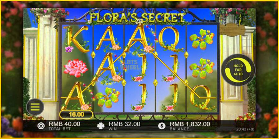 Картинка 3 ігрового апарату Floras Secret