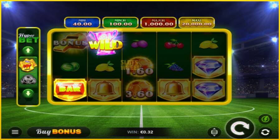 Картинка 2 ігрового апарату Football Blast Hold and Win