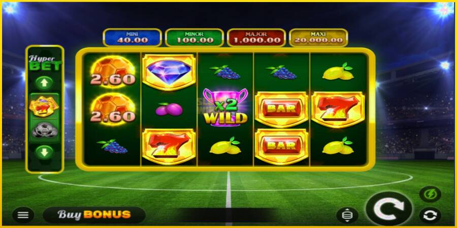 Картинка 4 ігрового апарату Football Blast Hold and Win