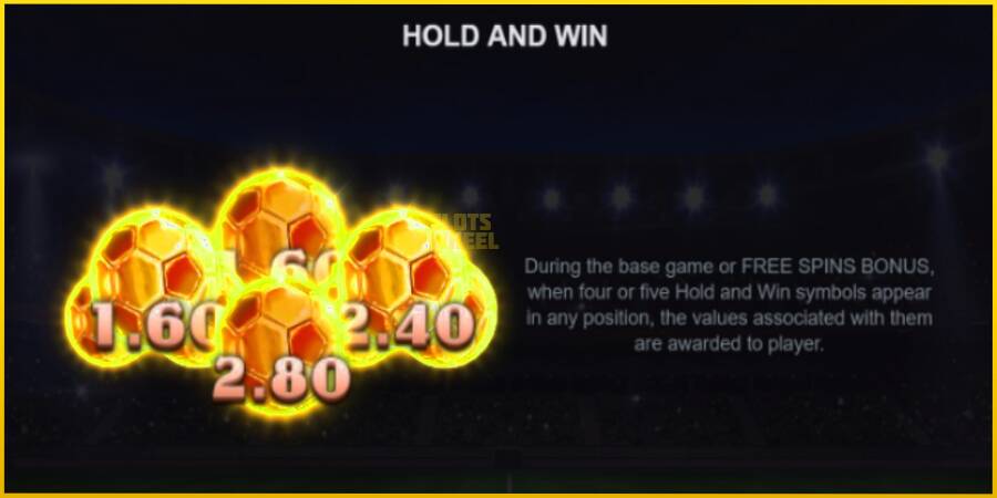 Картинка 5 ігрового апарату Football Blast Hold and Win