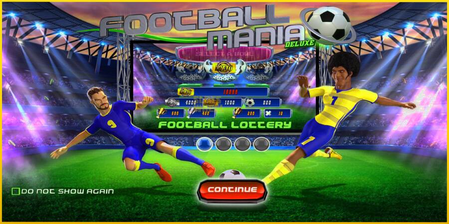 Картинка 1 ігрового апарату Football Mania Deluxe