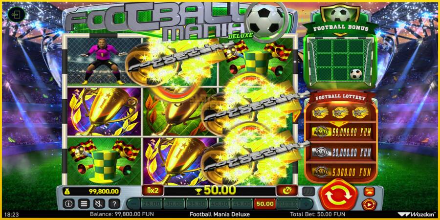 Картинка 3 ігрового апарату Football Mania Deluxe