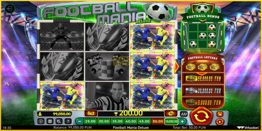 Картинка 4 ігрового апарату Football Mania Deluxe