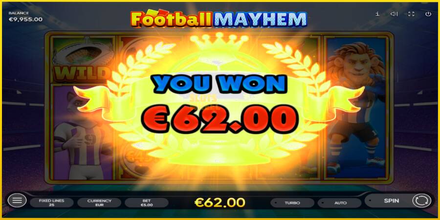 Картинка 4 ігрового апарату Football Mayhem