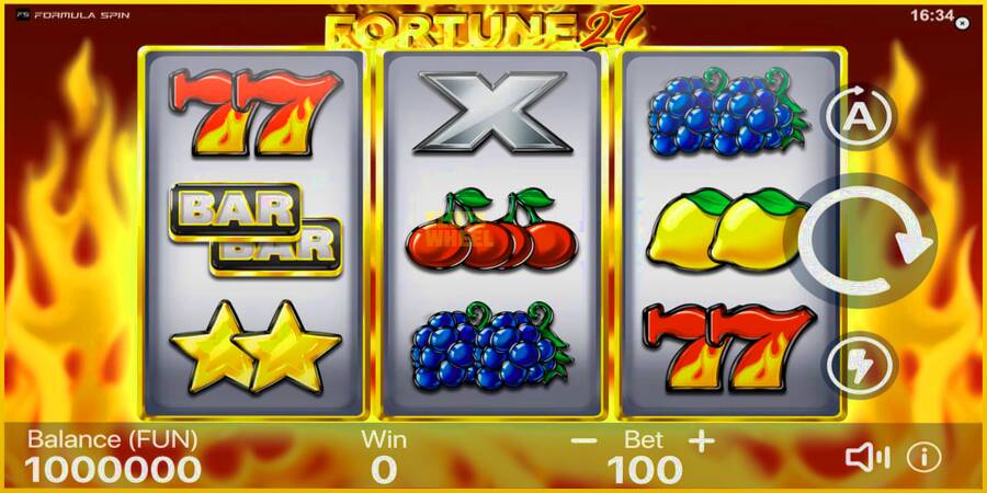 Картинка 1 ігрового апарату Fortune 27