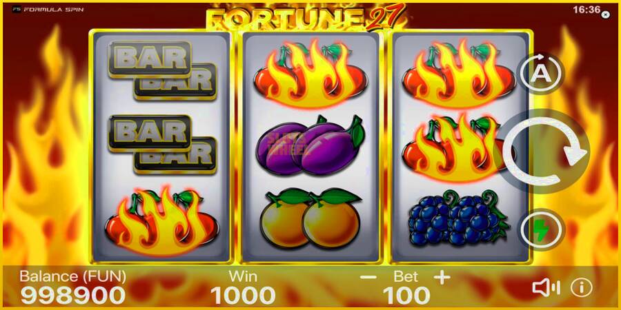 Картинка 3 ігрового апарату Fortune 27