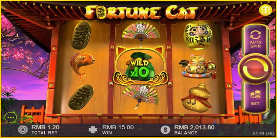 Картинка 1 ігрового апарату Fortune Cat