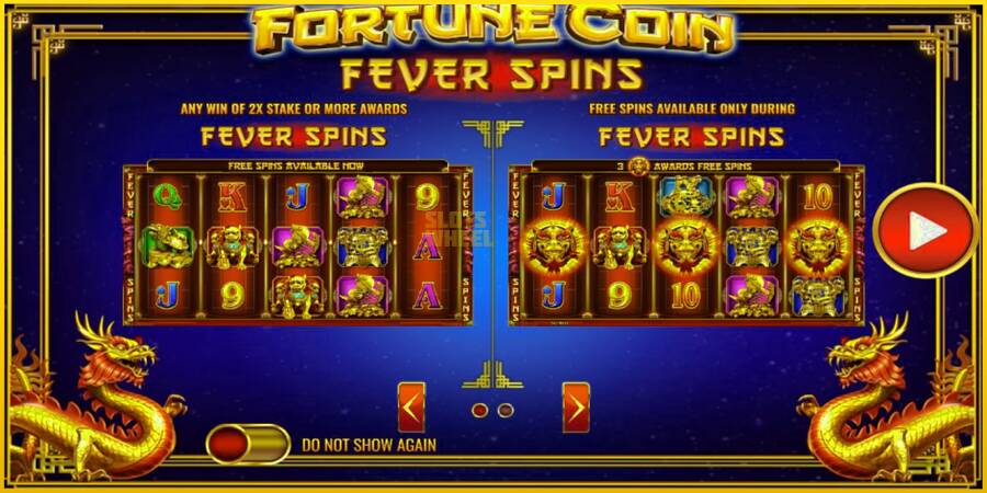 Картинка 3 ігрового апарату Fortune Coin Fever Spins