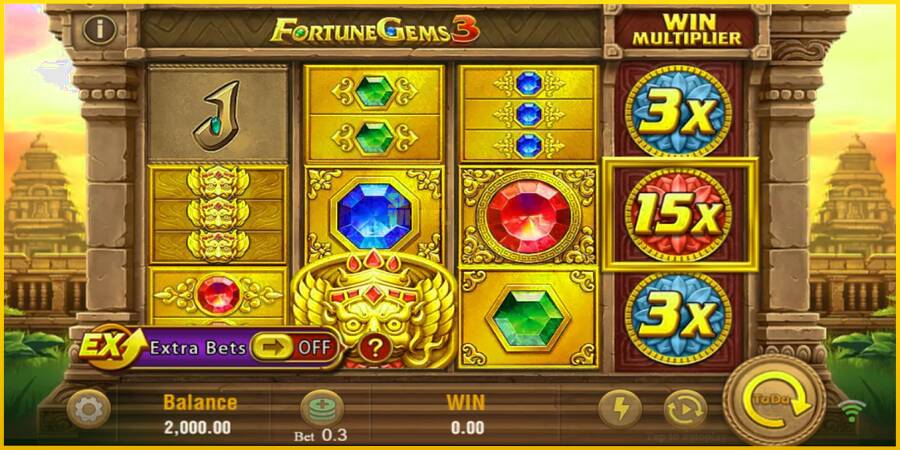 Картинка 1 ігрового апарату Fortune Gems 3