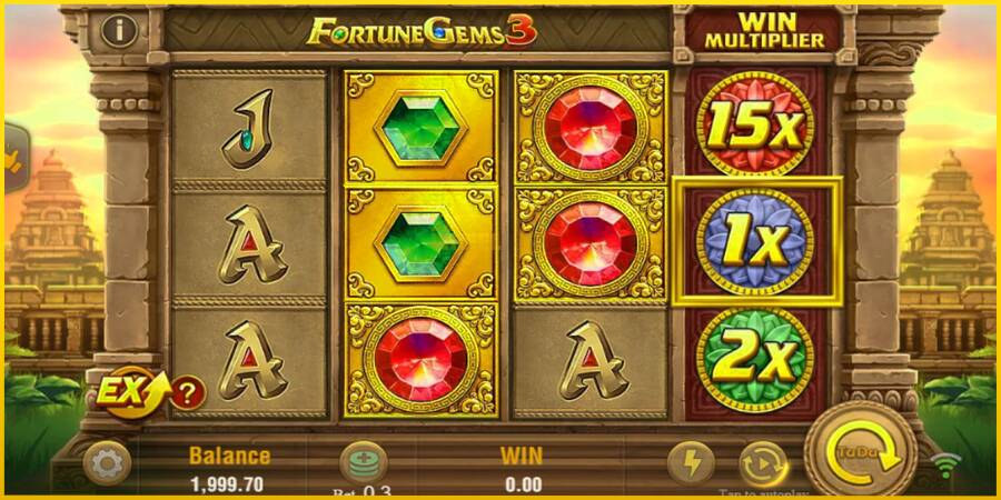 Картинка 2 ігрового апарату Fortune Gems 3