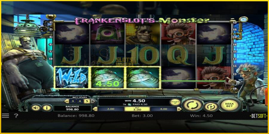 Картинка 3 ігрового апарату Frankenslots Monster