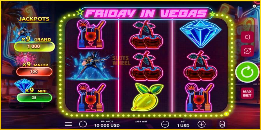 Картинка 2 ігрового апарату Friday in Vegas