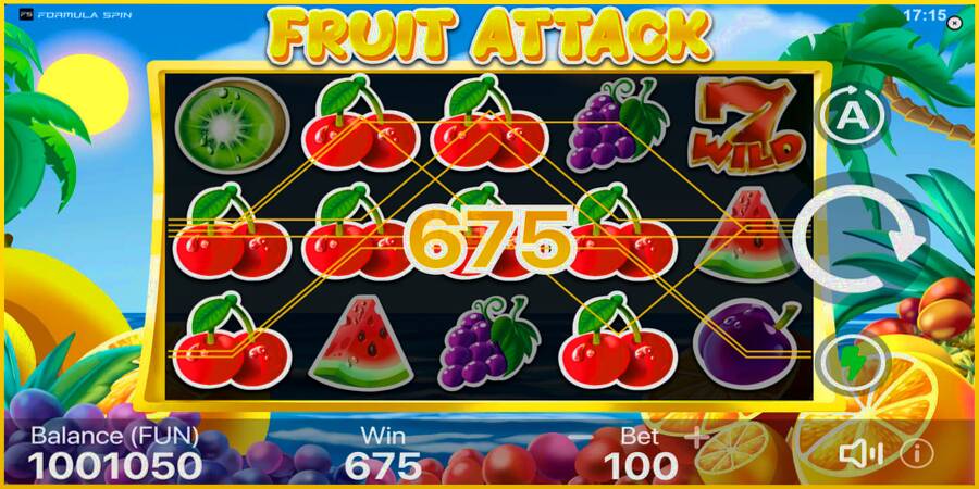 Картинка 3 ігрового апарату Fruit Attack