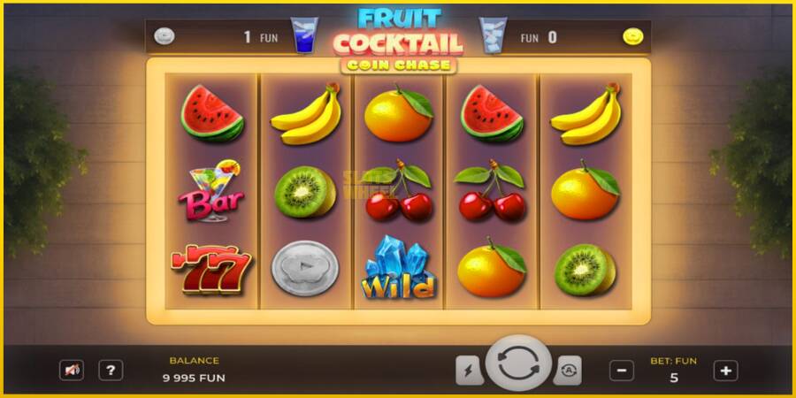 Картинка 1 ігрового апарату Fruit Cocktail Coin Chase