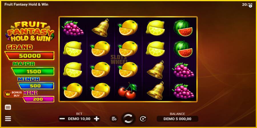 Картинка 2 ігрового апарату Fruit Fantasy Hold & Win