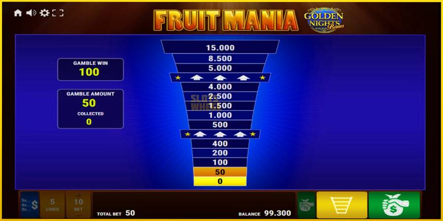 Картинка 3 ігрового апарату Fruit Mania Golden Nights