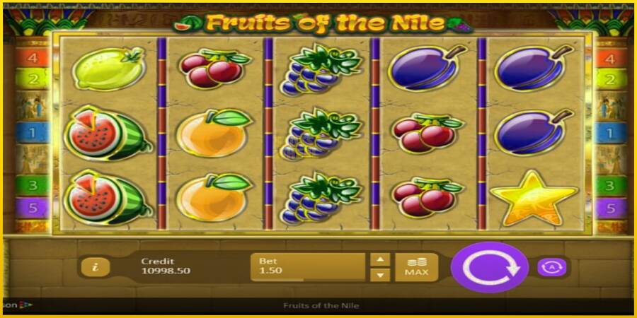 Картинка 3 ігрового апарату Fruits of the Nile