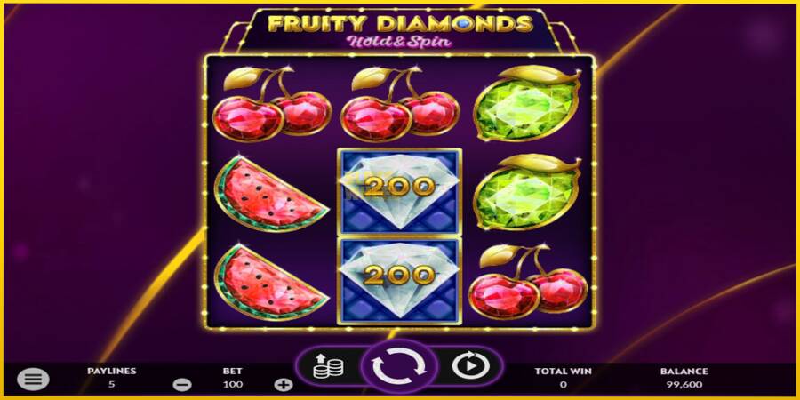 Картинка 3 ігрового апарату Fruity Diamonds