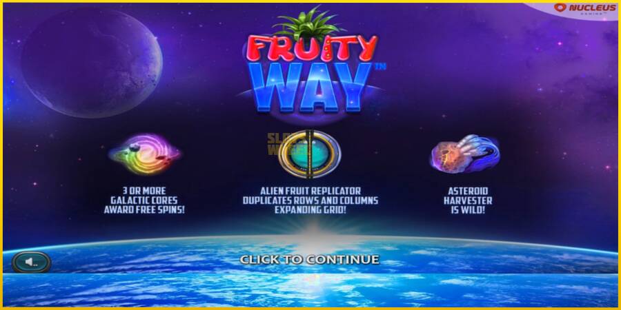 Картинка 1 ігрового апарату Fruity Way