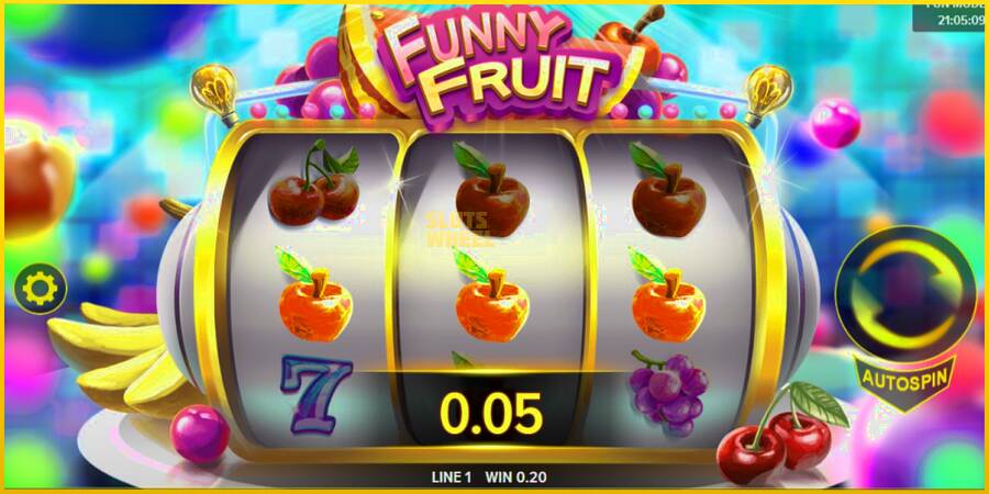 Картинка 3 ігрового апарату Funny Fruit