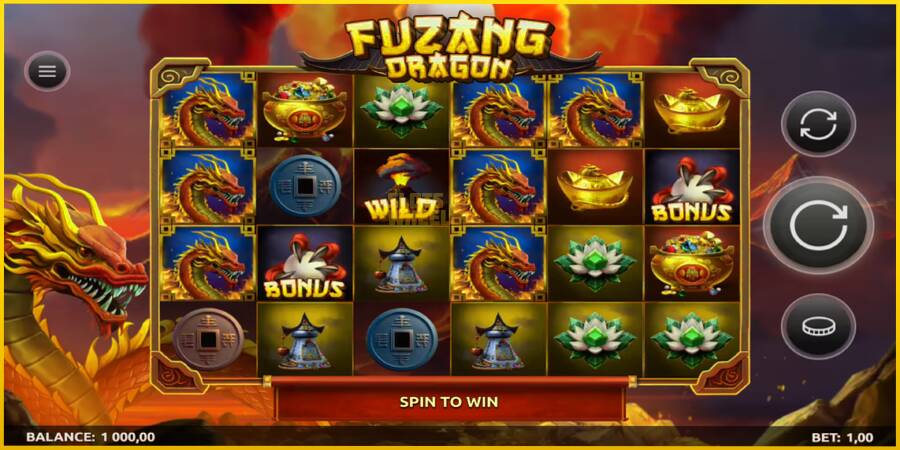 Картинка 2 ігрового апарату Fuzang Dragon