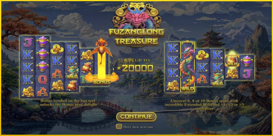 Картинка 1 ігрового апарату Fuzanglong Treasure