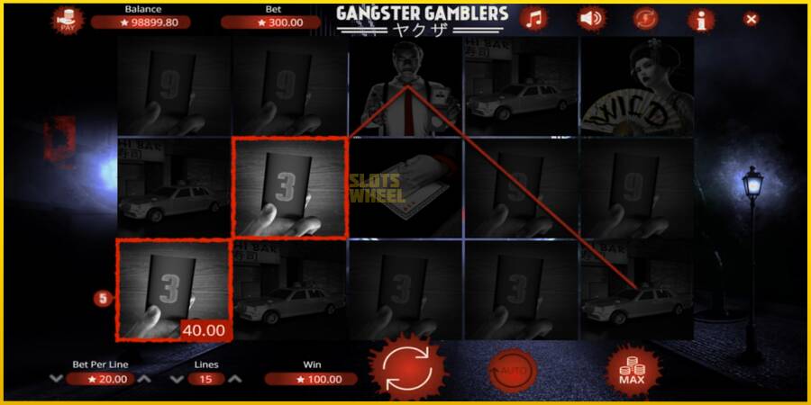 Картинка 3 ігрового апарату Gangster Gamblers