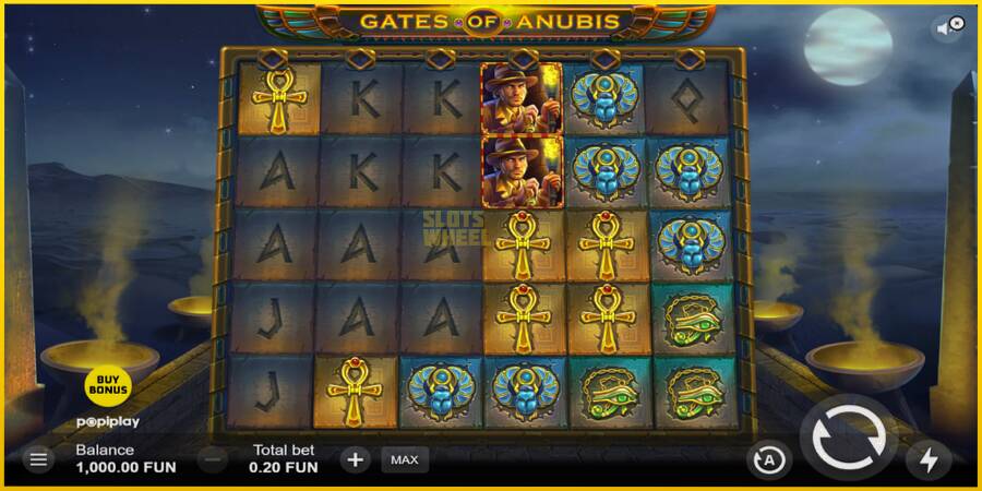 Картинка 2 ігрового апарату Gates of Anubis