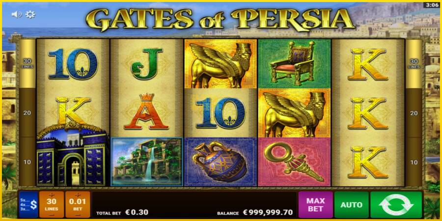 Картинка 1 ігрового апарату Gates of Persia