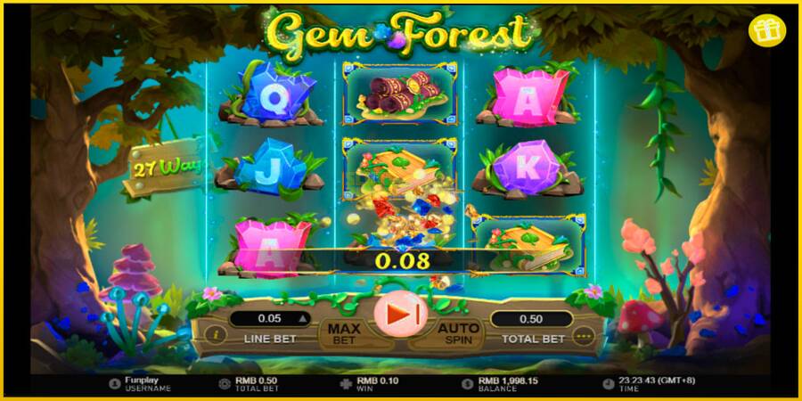 Картинка 4 ігрового апарату Gem Forest