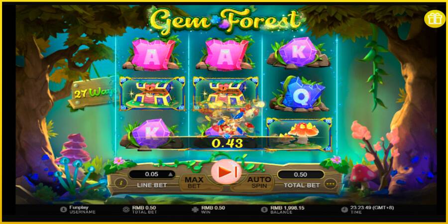 Картинка 5 ігрового апарату Gem Forest