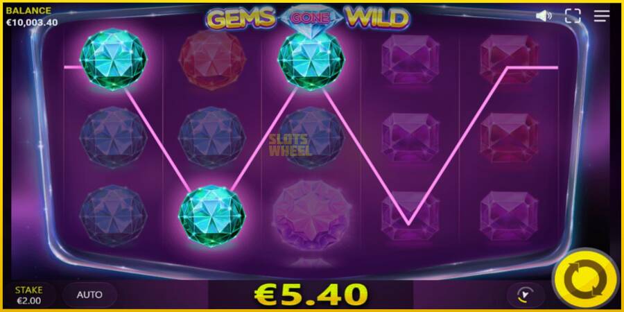 Картинка 2 ігрового апарату Gems Gone Wild