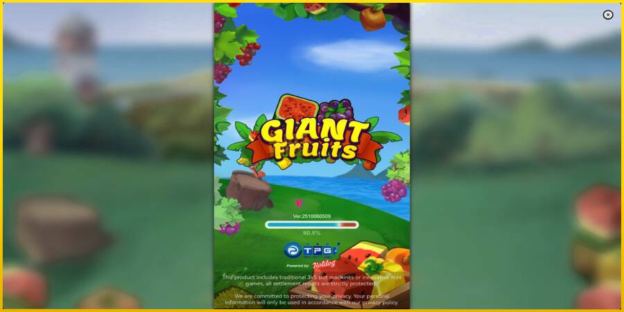 Картинка 1 ігрового апарату Giant Fruits