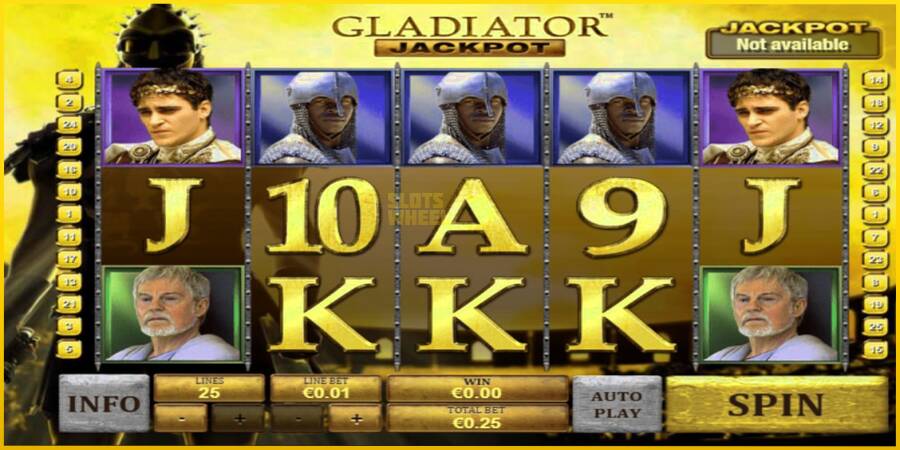 Картинка 1 ігрового апарату Gladiator Jackpot