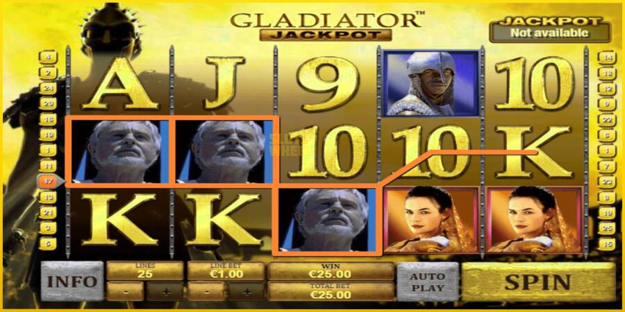 Картинка 2 ігрового апарату Gladiator Jackpot