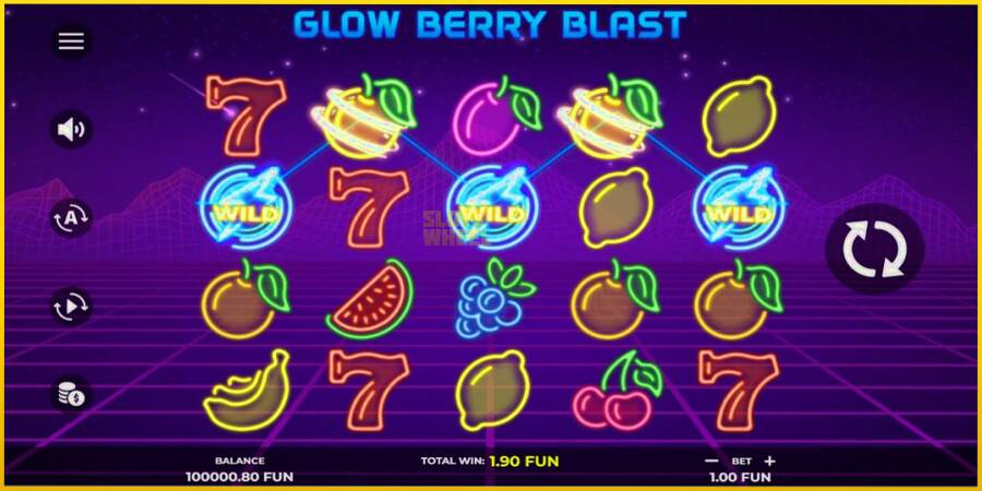 Картинка 2 ігрового апарату Glow Berry Blast