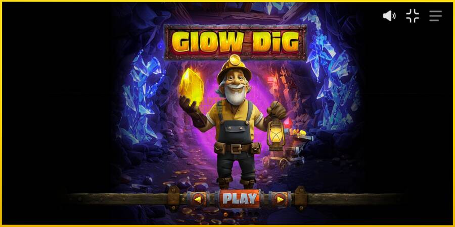 Картинка 1 ігрового апарату Glow Dig