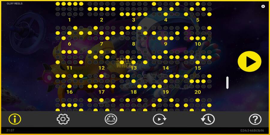 Картинка 6 ігрового апарату Glxy Reels