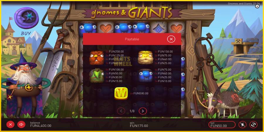 Картинка 5 ігрового апарату Gnomes & Giants