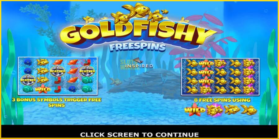 Картинка 1 ігрового апарату Gold Fishy Free Spins