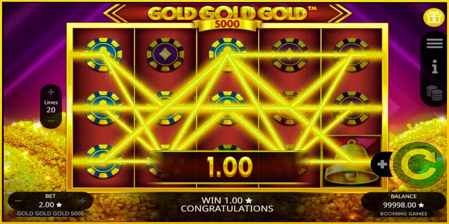 Картинка 2 ігрового апарату Gold Gold Gold 5000