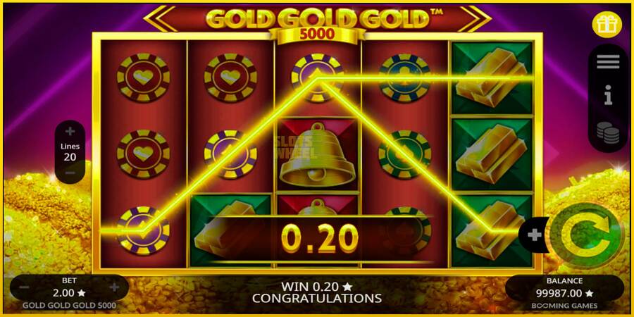 Картинка 3 ігрового апарату Gold Gold Gold 5000