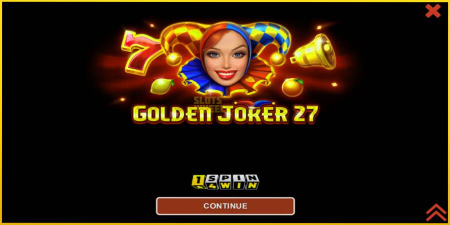 Картинка 1 ігрового апарату Golden Joker 27 Hold & Win