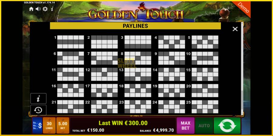 Картинка 7 ігрового апарату Golden Touch