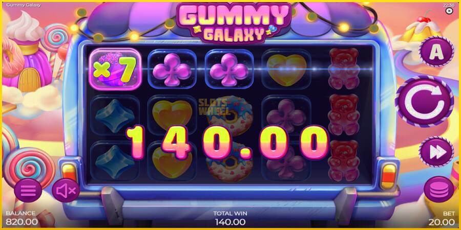 Картинка 3 ігрового апарату Gummy Galaxy