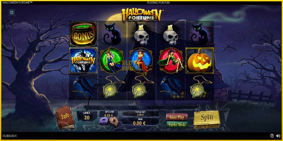 Картинка 1 ігрового апарату Halloween Fortune