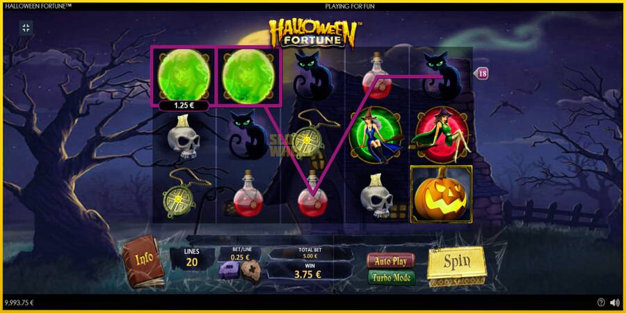 Картинка 2 ігрового апарату Halloween Fortune